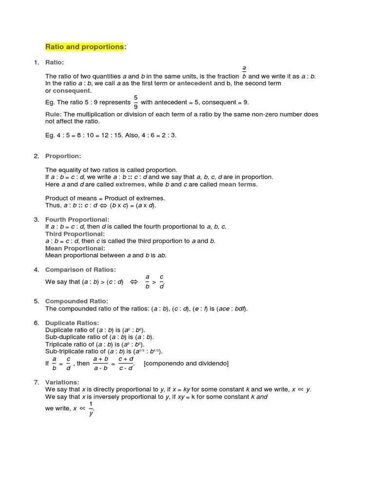 Aptitude | Download Free PDF | Ratio | Fraction (Mathematics)