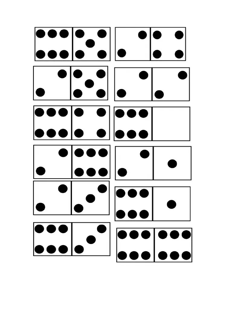 Formato De Domino Para Imprimir : DominÃ³ - Tocamates - matemÃ¡ticas y creatividad