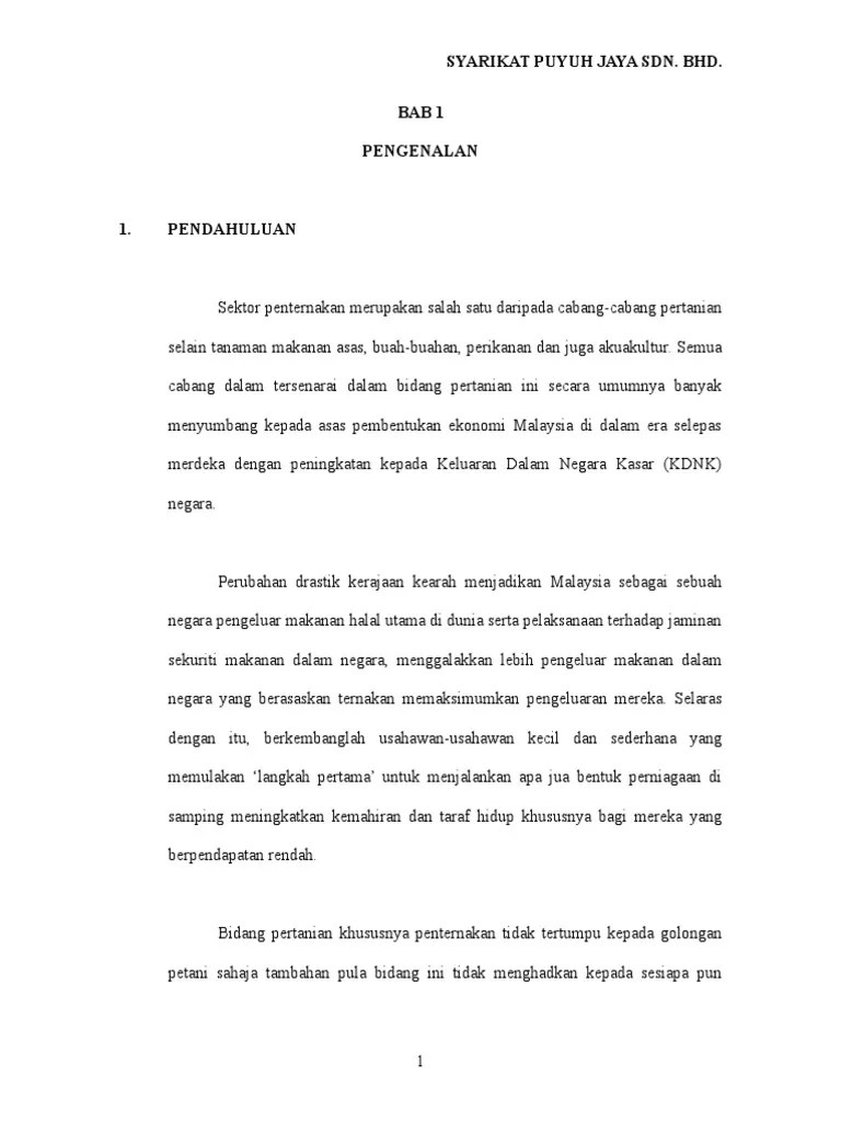 1.0 pengenalan kami pelajar dpli sains pertanian 2009 telah. Kertas Kerja Projek Projek Puyuh Pdf