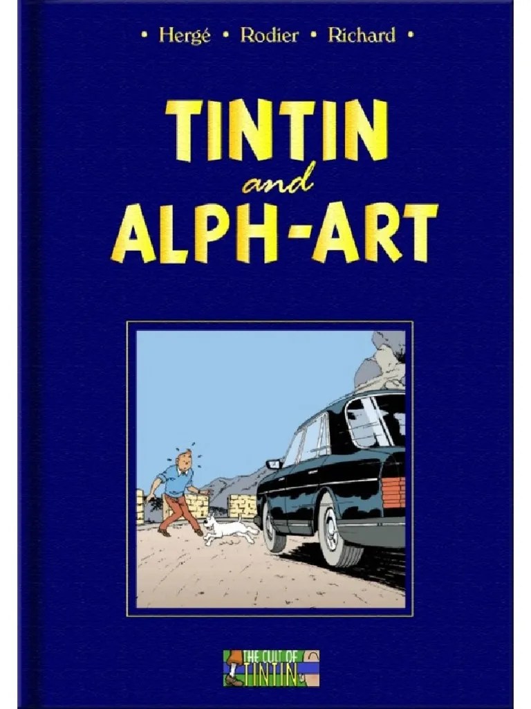 Tintin and the alph-art pdf