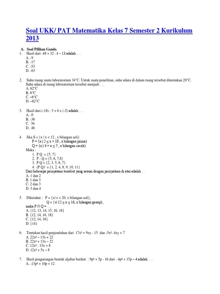 ођђcontohођѓ Latihan ођђsoalођѓ Ujian ођђsemesterођѓ ођђ2ођѓ ођђkelasођѓ ођђxођѓ