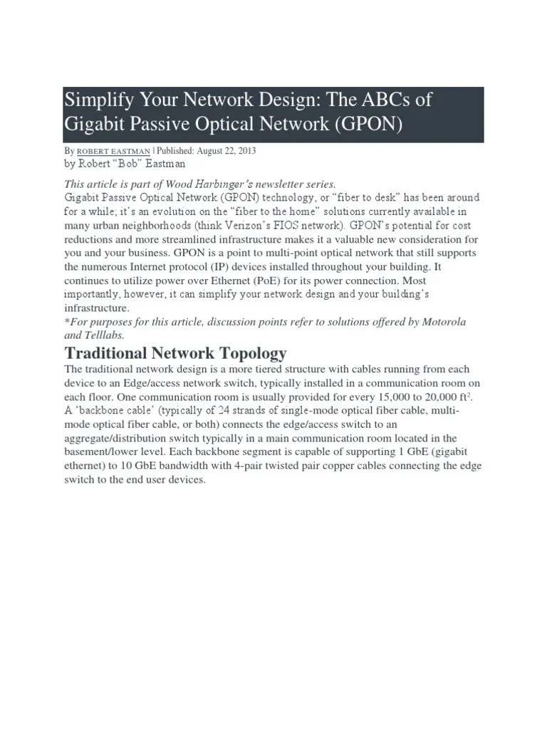 Simplify Your Network Design | PDF | Computer Network | Network Switch