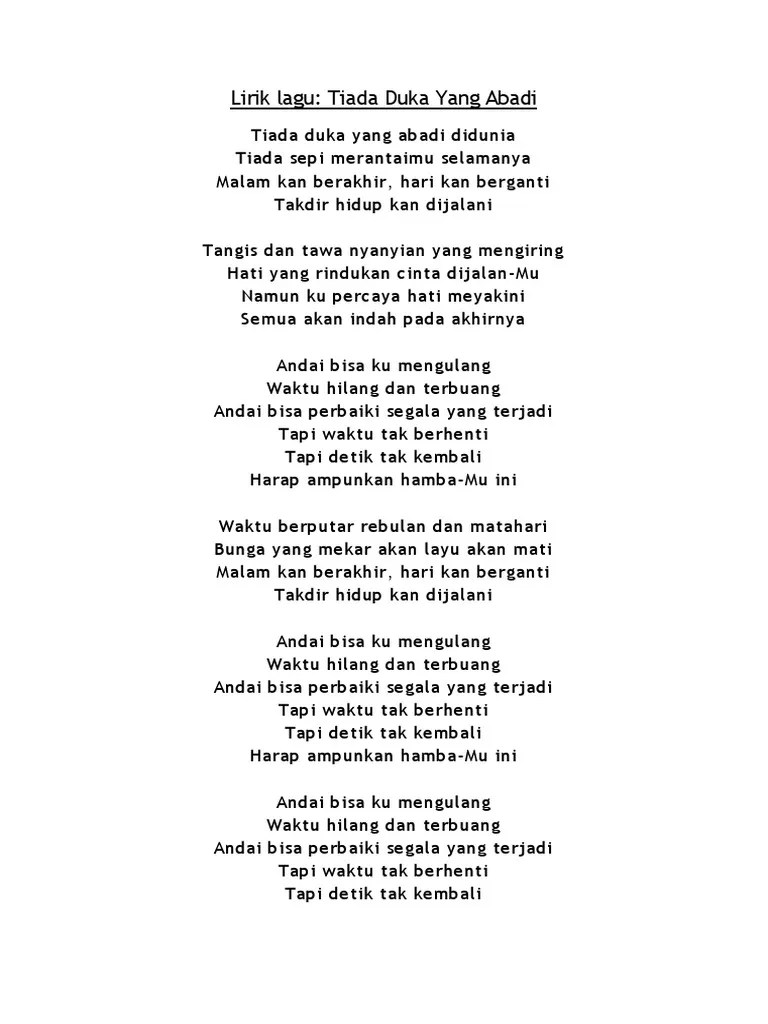 C# f#m hingga ke ujung barat. Lirik Lagu Pdf