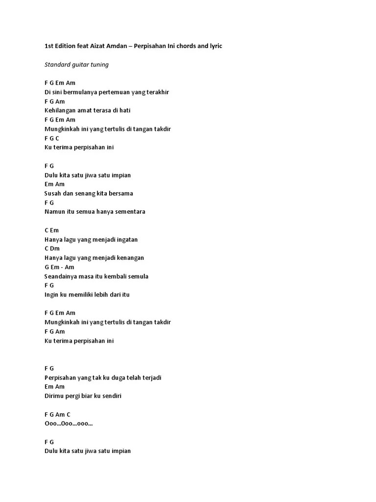 Nostalgia musik tempo dulu ada apa dengan lagu karya guruh soekarno. Lirik Lagu Perpisahan Smp Mudah