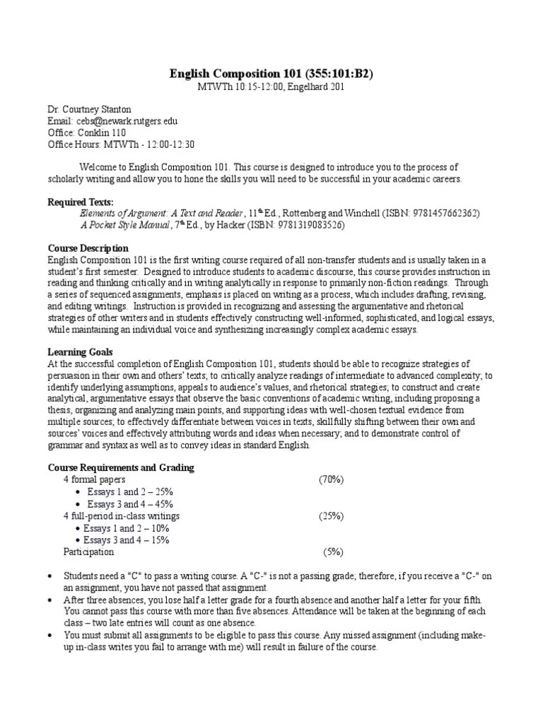 Syllabus | PDF | Academic Integrity | Plagiarism
