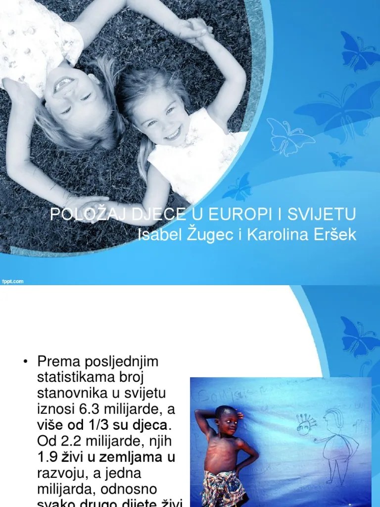 Polozaj Djece U Europi I Svjetu | PDF