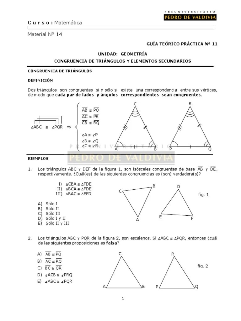 Geometria | PDF | Triángulo | Geometría Elemental