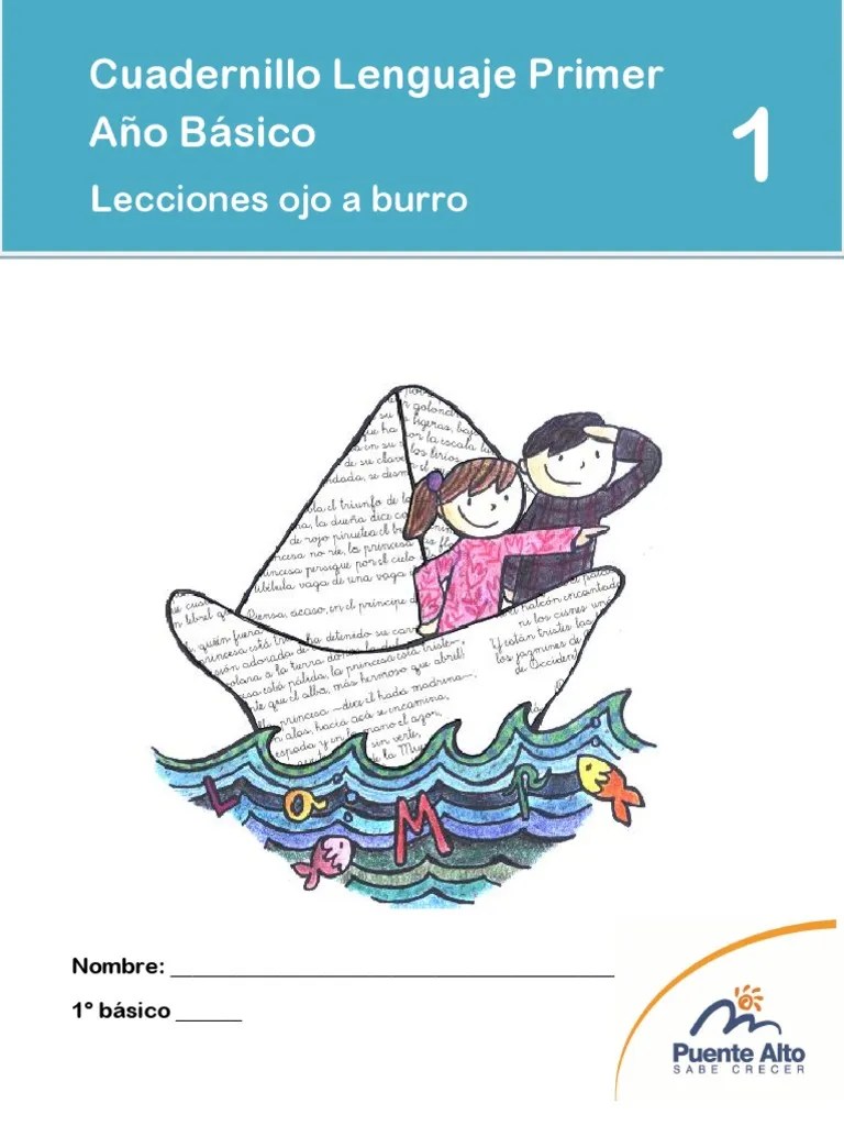 Cuadernillo Lenguaje Primer Año Básico | PDF | Naturaleza