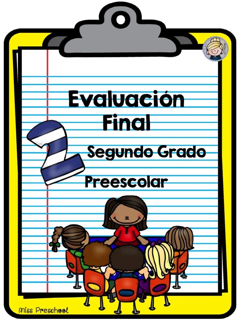 2° Evaluación Final PDF | PDF | Educación De La Primera Infancia | Aprendizaje