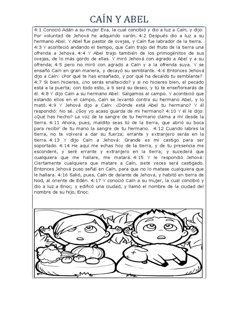 Cain Abel | PDF | Caín Y Abel | Cristianismo