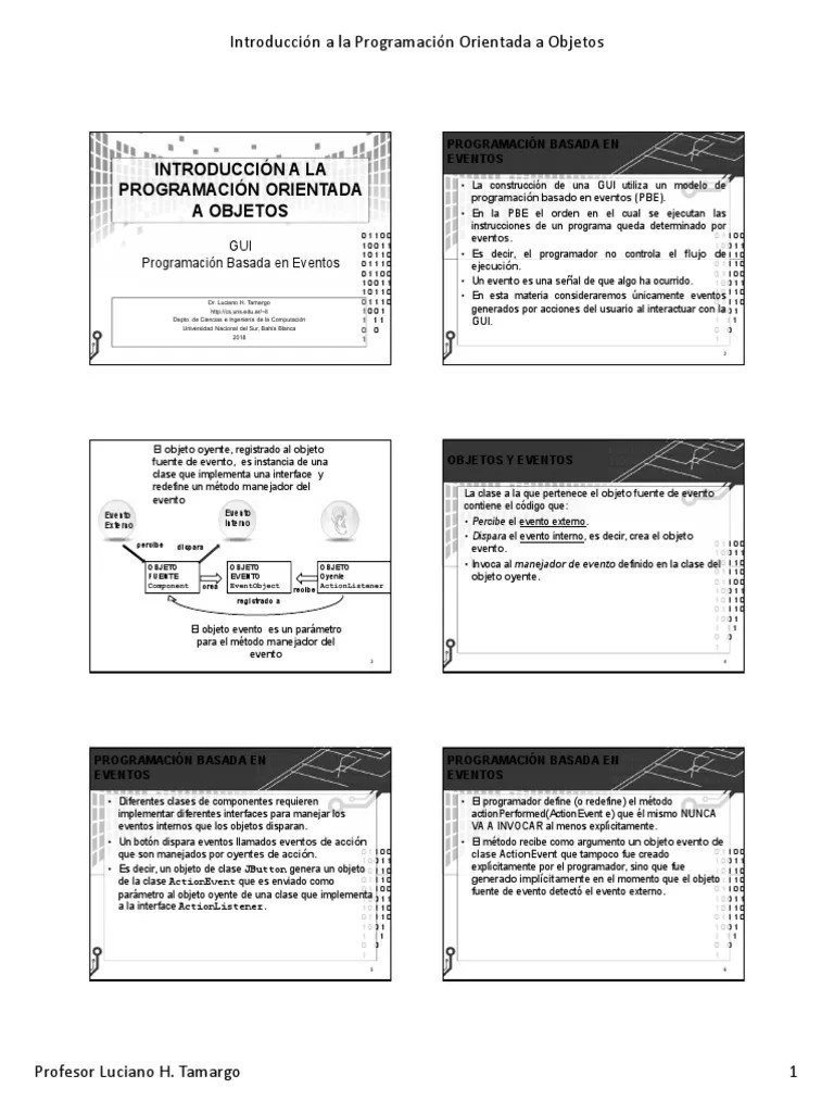 Clase Java UTP 5 | Descargar Gratis PDF | Objeto (informática ...