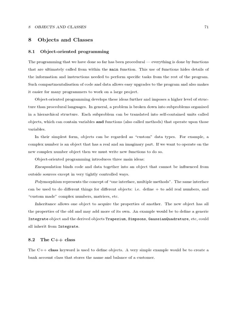 Week Four PDF | PDF | Constructor (Object Oriented Programming ...