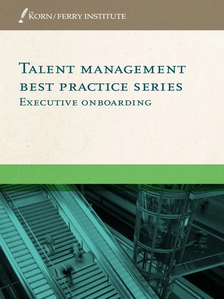 Best Practices Onboarding | PDF | Leadership | Attention