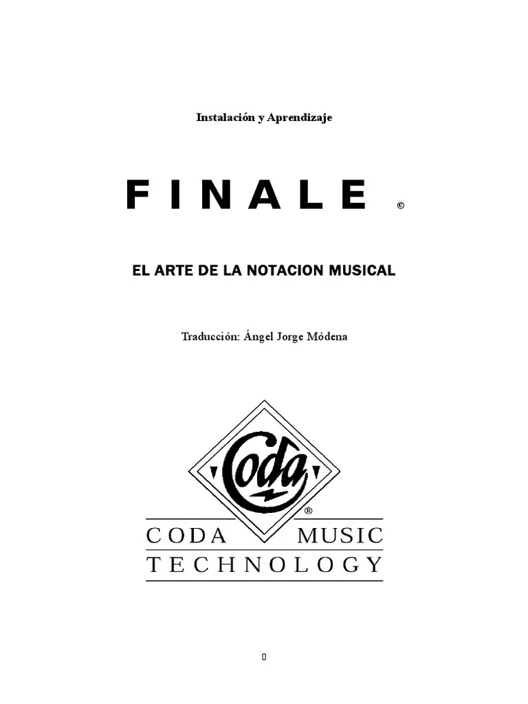 Manual Finale | Descargar Gratis PDF | Point And Click | Archivo De ...