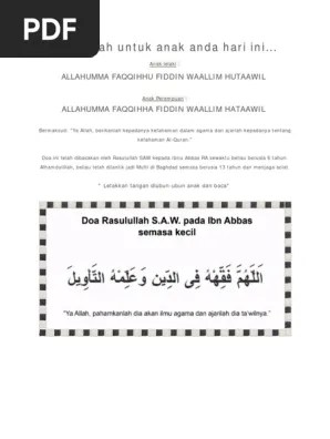 Discover the 15 best things to do in olympia, wa. Allahumma Faqqihhu Fiddin Untuk Anak Perempuan