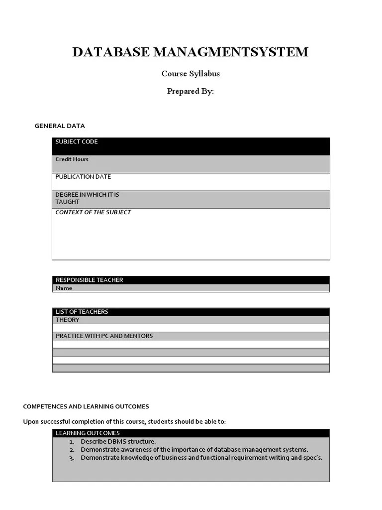 Database Management Systems | Download Free PDF | Database Design ...