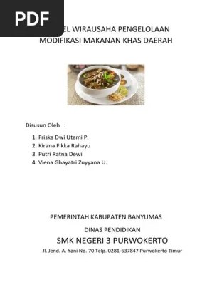 Kalau soal rasa, jangan ditanya—kudapan ala indonesia, lezatnya sudah mendunia. Contoh Perencanaan Usaha Makanan Khas Daerah Cara Golden
