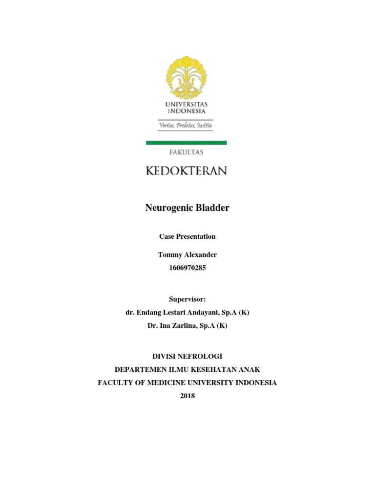 Neurogenic Bladder PDF | Download Free PDF | Urinary Incontinence ...