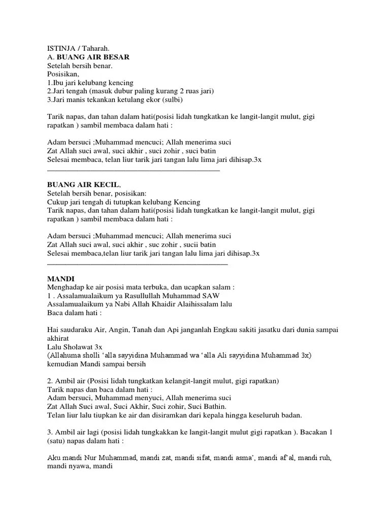 Amalan Untuk Sehari Hari | PDF