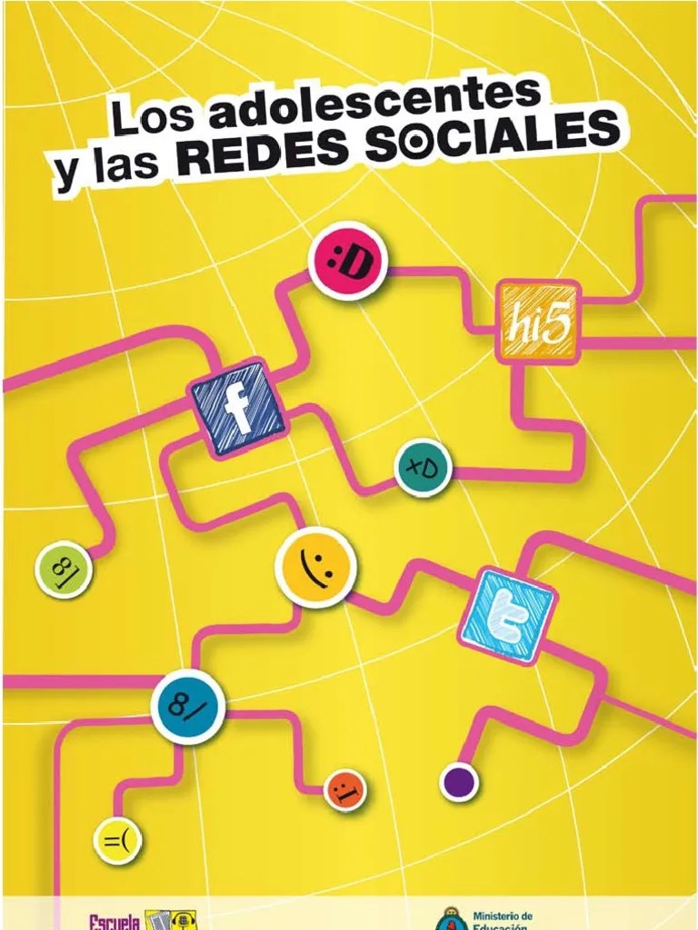 Los Adolescentes Y Las Redes Sociales | PDF | Servicio De Redes ...