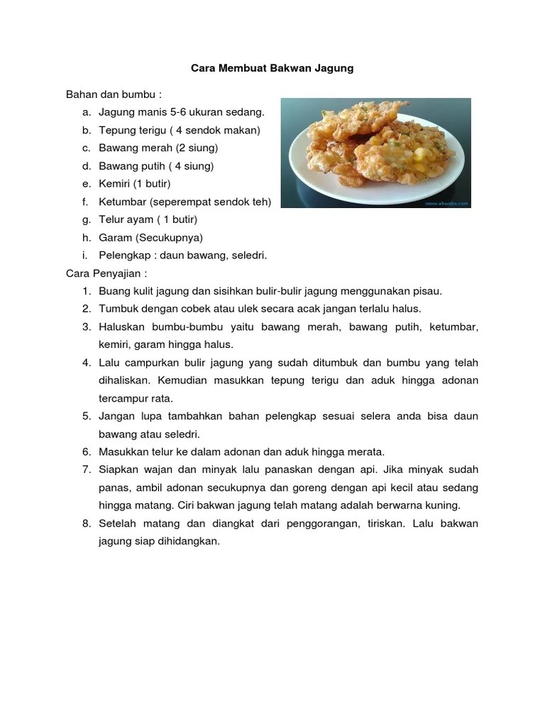 Cara Membuat Empek | PDF