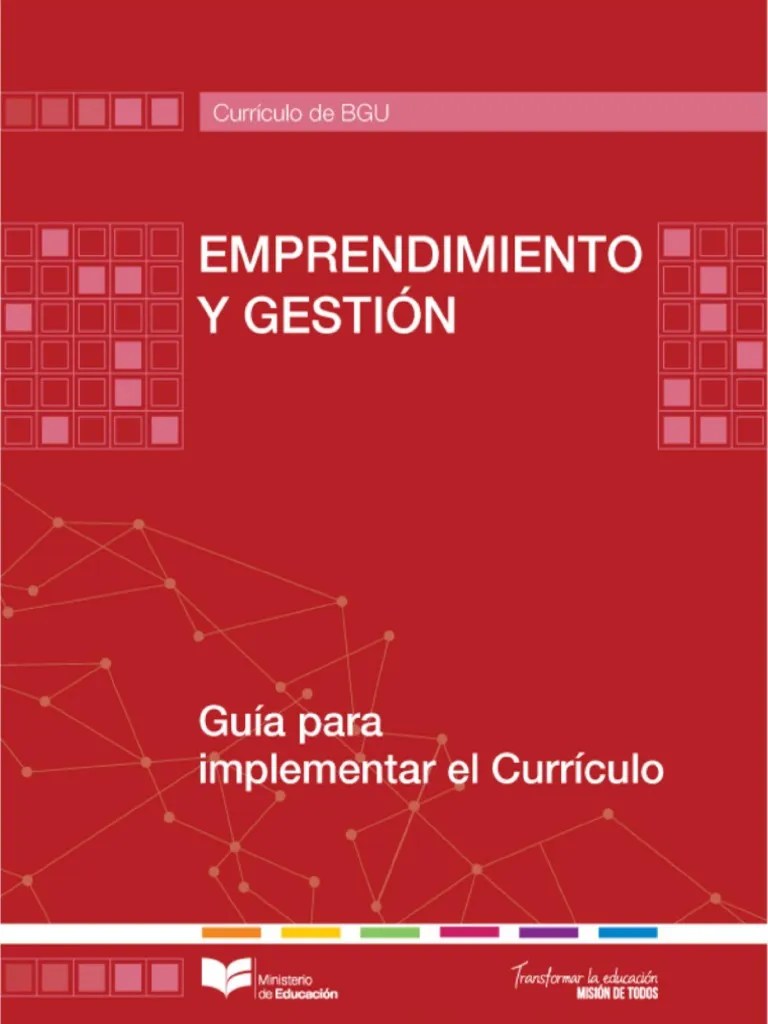 Guia Didactica De Emprendimiento Y Gestion | PDF | Contabilidad | Evaluación