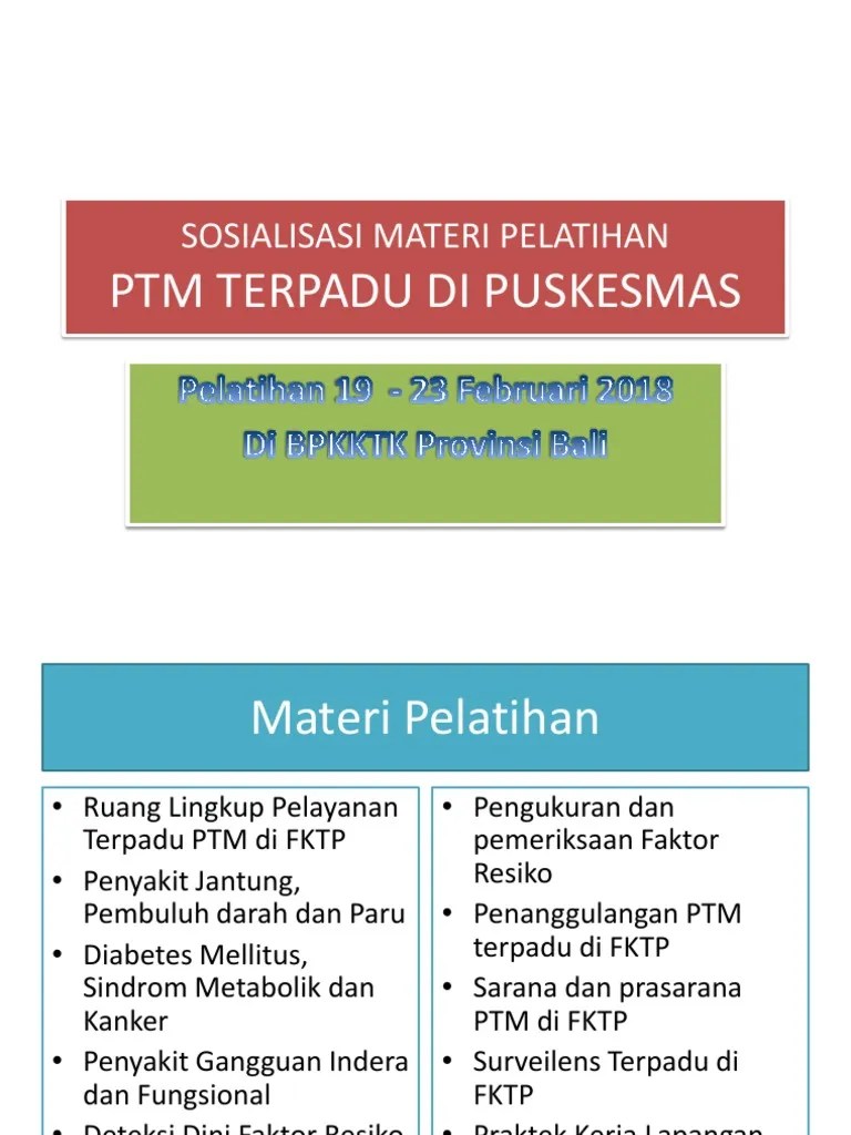 Berikut jadwal pelatihan, magang dan materi opop 2021 yang dilaksanakan secara virtual menggunakan media zoom. Sosialisasi Materi Pelatihan Pandu Ptm Pdf