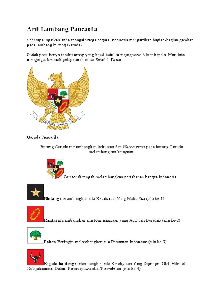 23 Lambang Garuda Pancasila Emas - Info Dana Tunai