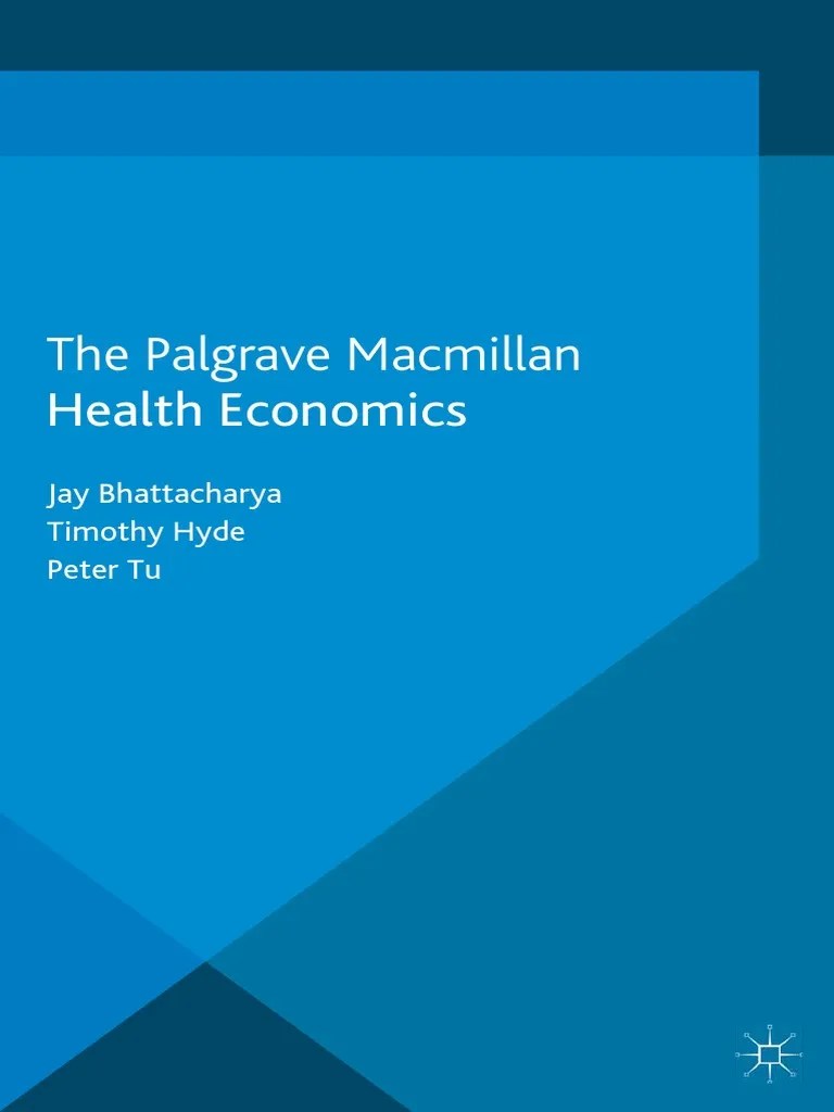 Health Economics PDF | PDF | Adverse Selection | Health Economics