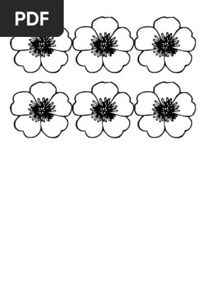 Lukisan bunga raya bunga kebangsaan flower pictures flower drawing black and white flowers. Template Bunga Raya Hiasan Keceriaan Pdf