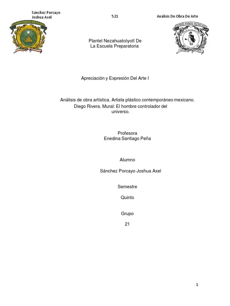 Analisis De La Obra De Arte..I | PDF | Pinturas | Comunismo