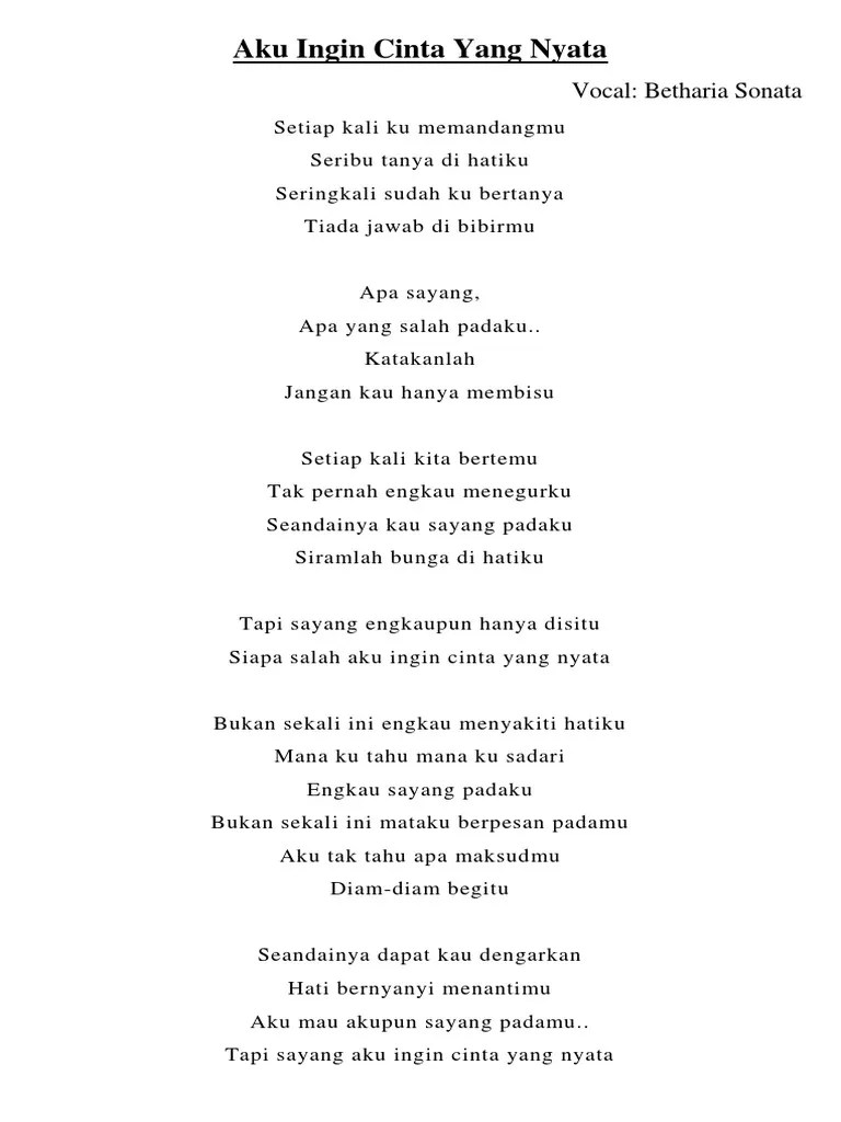 Download lagu maafkanlah sayang bukan ku tak cinta mp3 dan mp4 di travelagu 8.01 mb. Tercepat Lirik Bukan Aku