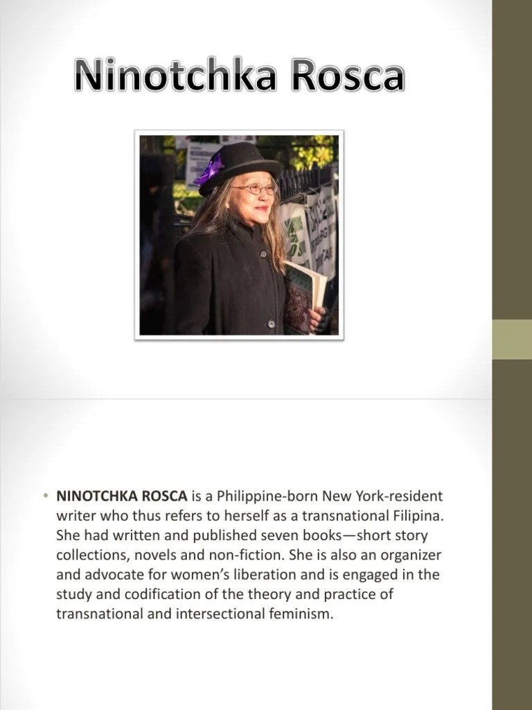 Ninotchka Rosca