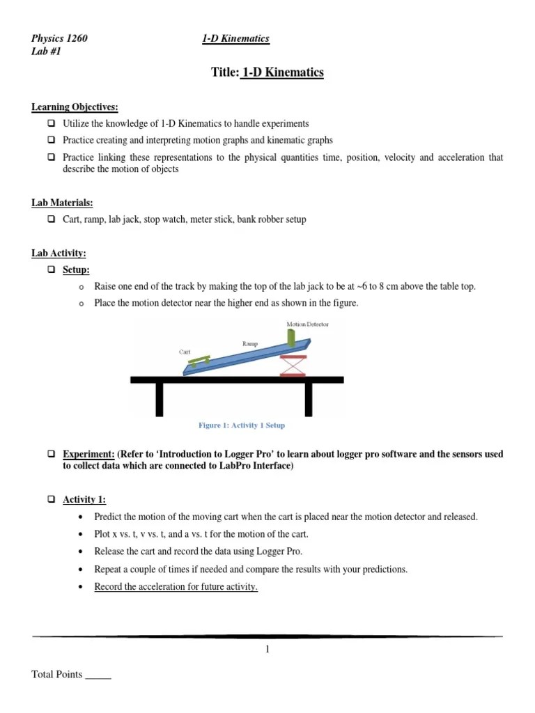 1D Kinematics | PDF | Kinematics | Acceleration