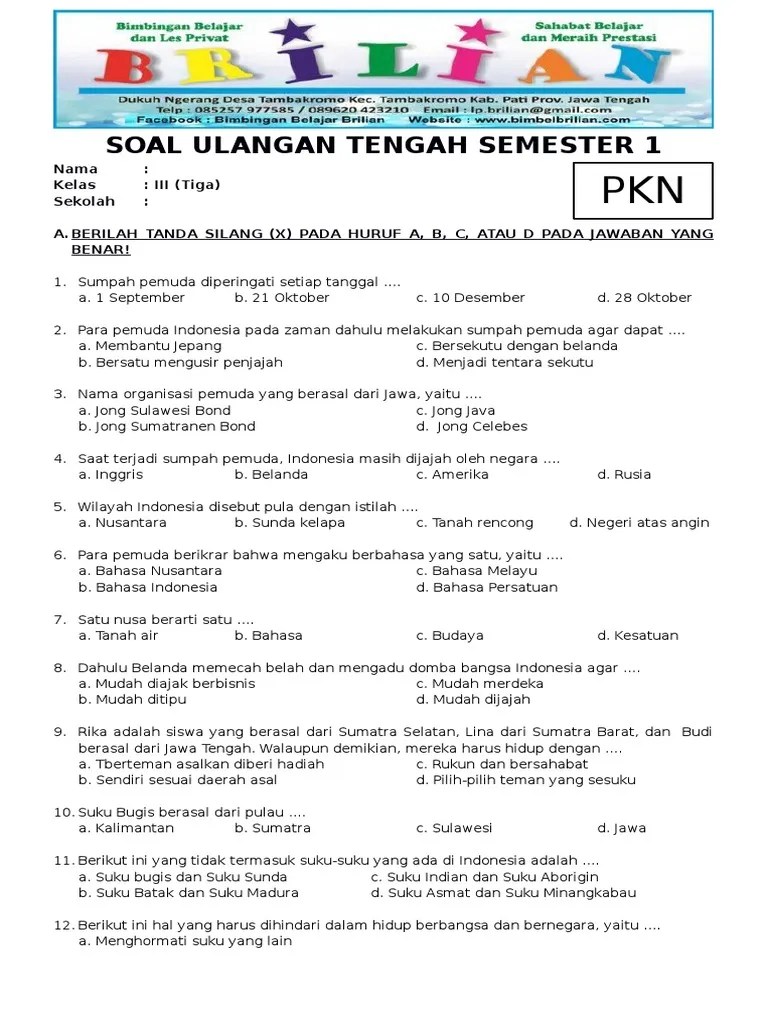 Contoh Soal Soal Bahasa Daerah Bugis Kelas 4 Cute766
