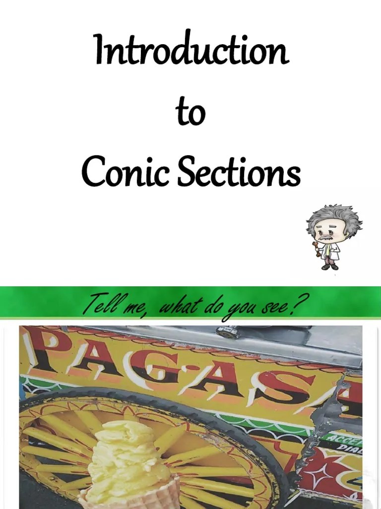 Chapter 1-Introduction To Conic Section Precalculus 1 | PDF | Ellipse | Quadratic Equation