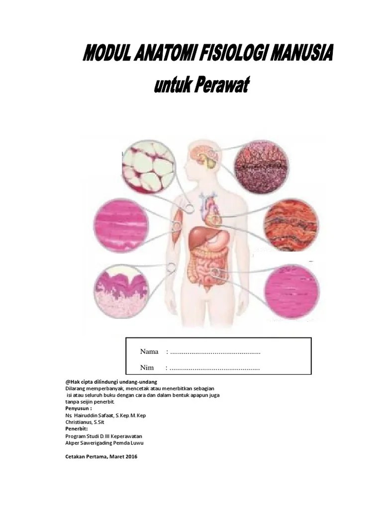 Modul Anatomi Fisiologi Manusia Aspl 2016 | PDF