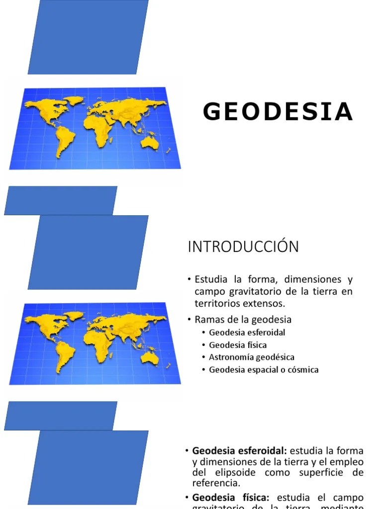 Conceptos De Geodesia | PDF | Geodesia | Observación Científica