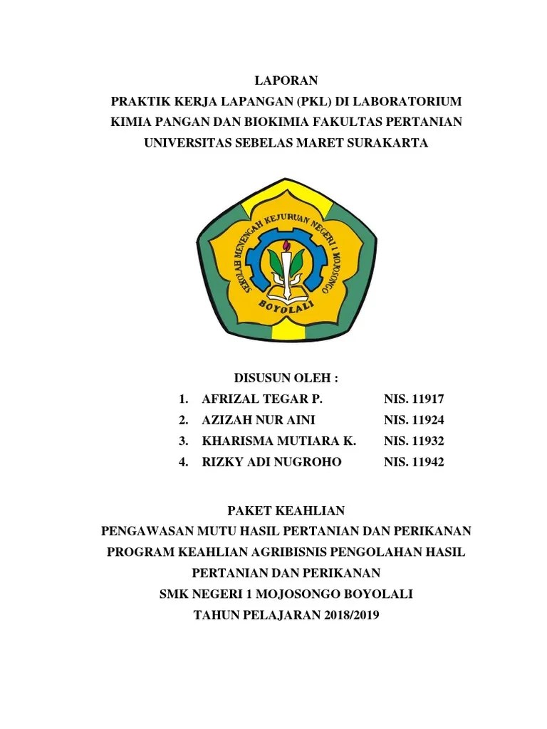 Bapak hauludin, s.pd selaku pembimbing sekolah smk merdesa. Contoh Laporan Prakerin Smk Jurusan Pertanian Kumpulan Contoh Laporan