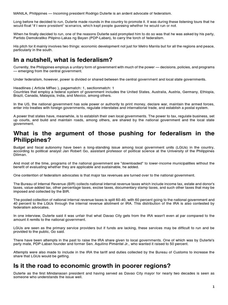 Federalism Pdf Federalism Federation - Ocean Illustrations - Professional Full HD Collection