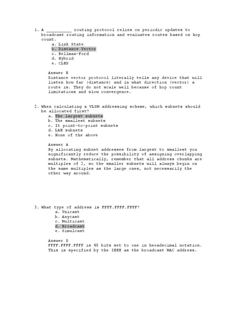 Understanding Networking Fundamentals: An Analysis Of Routing Protocols ...