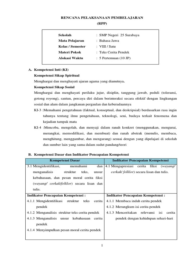 28 mar, 2021 post a comment. Rpp 8 Kd 3 1 Cerkak