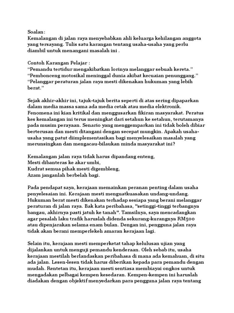 Karya kartini, hilang gelap … Cara Cara Mengatasi Kemalangan Jalan Raya Pdf