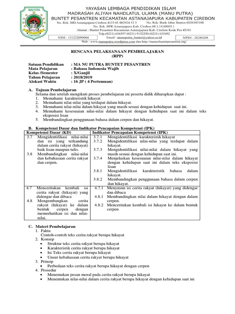 Contoh Nilai Nilai Kehidupan Dalam Cerpen Download File Guru