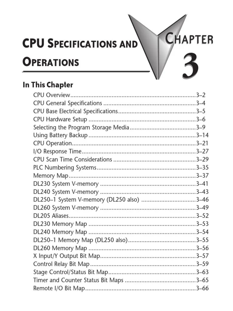 Cpu 260 Pdf Pdf Central Processing Unit Programmable Logic Controller