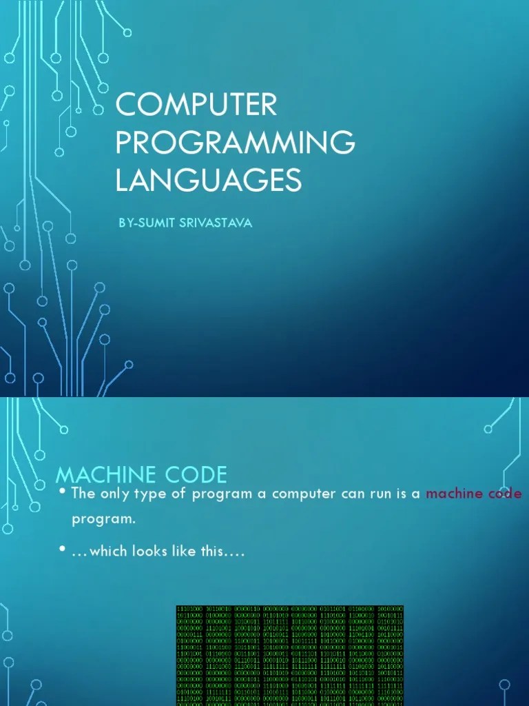Programming Languages Pdf Computer Program Programming - Perfect HD Space Designs | Free Download