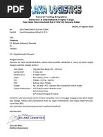 7 contoh surat perjanjian kerjasama kerja jual beli hutang dan. Contoh Loi Kapal Pdf
