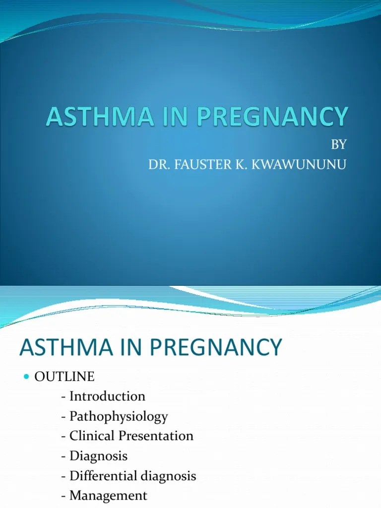 Asthma In Pregnancy | Download Free PDF | Asthma | Childbirth