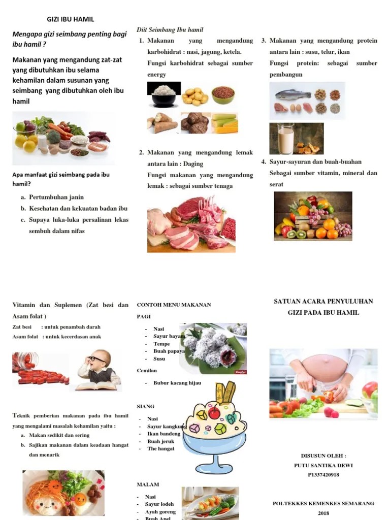 3, diet penyakit batu pada saluran kemih, download. Leaflet Gizi Ibu Hamil Pdf