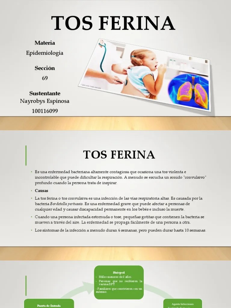 Tos Ferina | PDF | Tos | Enfermedades Animales